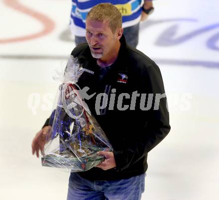 EBEL. Eishockey Bundesliga. EC VSV gegen KAC. Helmut Petrik (VSV). Villach, am 19.9.2017.
Foto: Kuess 


---
pressefotos, pressefotografie, kuess, qs, qspictures, sport, bild, bilder, bilddatenbank