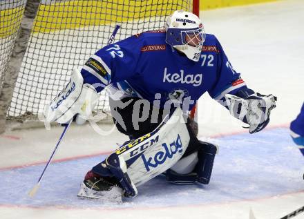 EBEL. Eishockey Bundesliga. EC VSV gegen EC Red Bull Salzburg. Lukas Herzog (VSV). Villach, am 21.9.2017.
Foto: Kuess 


---
pressefotos, pressefotografie, kuess, qs, qspictures, sport, bild, bilder, bilddatenbank