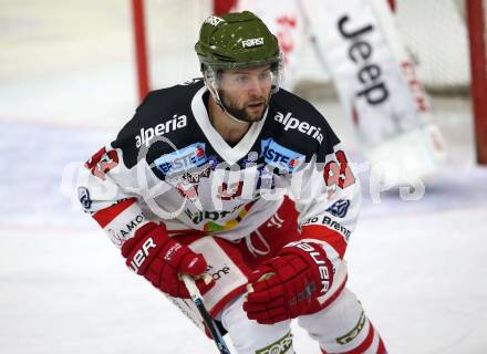 EBEL. Eishockey Bundesliga. KAC gegen HCB Suedtirol Alperia. Luca Frigo  (Bozen). Klagenfurt, am 22.9.2017.
Foto: Kuess

---
pressefotos, pressefotografie, kuess, qs, qspictures, sport, bild, bilder, bilddatenbank