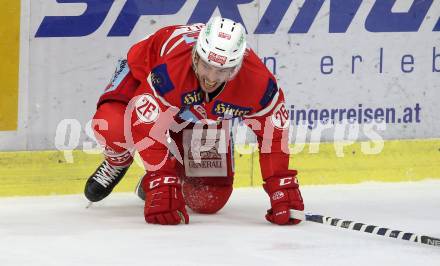 EBEL. Eishockey Bundesliga. KAC gegen HCB Suedtirol Alperia. Jonathan Rheault (KAC). Klagenfurt, am 22.9.2017.
Foto: Kuess

---
pressefotos, pressefotografie, kuess, qs, qspictures, sport, bild, bilder, bilddatenbank