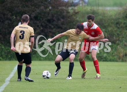 Fussball. Kaerntner Liga. Koettmannsdorf gegen KAC 1909. Philipp Gatti (Koettmannsdorf), Marcel Guenther Kuster (KAC). Koettmannsdorf, 24.9.2017.
Foto: Kuess
---
pressefotos, pressefotografie, kuess, qs, qspictures, sport, bild, bilder, bilddatenbank