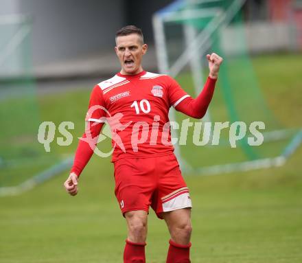 Fussball. Kaerntner Liga. Koettmannsdorf gegen KAC 1909. Torjubel Robert Matic (KAC). Koettmannsdorf, 24.9.2017.
Foto: Kuess
---
pressefotos, pressefotografie, kuess, qs, qspictures, sport, bild, bilder, bilddatenbank