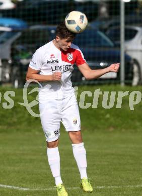 Fussball. Kaerntner Liga. Maria Saal  gegen Gmuend. Luca Andrea Nicola Kreuzer (Maria Saal). Maria Saal, 23.9.2017.
Foto: Kuess
---
pressefotos, pressefotografie, kuess, qs, qspictures, sport, bild, bilder, bilddatenbank