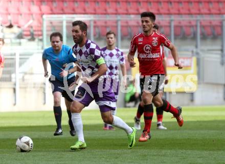 Fussball. Regionalliga. SK Austria Klagenfurt gegen SC Copacabana Kalsdorf. Sandro Zakany (Austria Klagenfurt), Ervin Bevab (Kalsdorf). Klagenfurt, 23.9.2017.
Foto: Kuess
---
pressefotos, pressefotografie, kuess, qs, qspictures, sport, bild, bilder, bilddatenbank