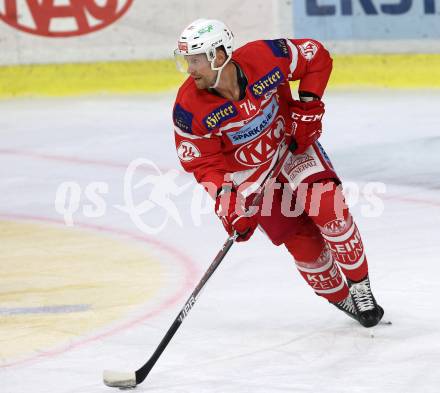 EBEL. Eishockey Bundesliga. KAC gegen 	EHC Liwest Black Wings Linz. Jamie Lundmark (KAC). Klagenfurt, am 28.9.2017.
Foto: Kuess

---
pressefotos, pressefotografie, kuess, qs, qspictures, sport, bild, bilder, bilddatenbank
