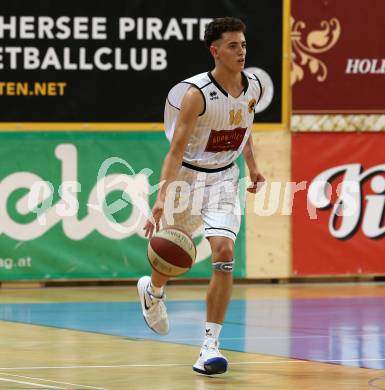 Basketball 2. Bundesliga. Grunddurchgang. 2. Runde. Woerthersee Piraten gegen St. Poelten Dragons. Lukas Hahn (Piraten). Klagenfurt, am 30.9.2017.
Foto: Kuess
---
pressefotos, pressefotografie, kuess, qs, qspictures, sport, bild, bilder, bilddatenbank