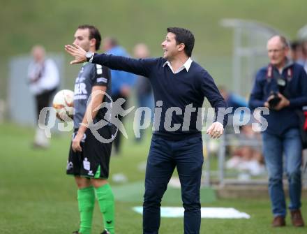 Fussball. Kaerntner Liga. Kraig gegen Feldkirchen. Trainer Auron Miloti (Feldkirchen), Kraig, 30.9.2017.
Foto: Kuess
---
pressefotos, pressefotografie, kuess, qs, qspictures, sport, bild, bilder, bilddatenbank