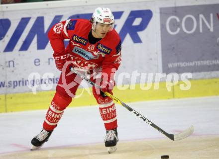 EBEL. Eishockey Bundesliga. KAC gegen 	HC TWK Innsbruck. Jullian Talbot (KAC). Klagenfurt, am 1.10.2017.
Foto: Kuess

---
pressefotos, pressefotografie, kuess, qs, qspictures, sport, bild, bilder, bilddatenbank