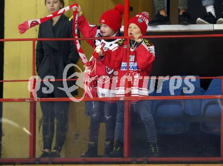 EBEL. Eishockey Bundesliga. KAC gegen 	HC TWK Innsbruck. Fans (KAC). Klagenfurt, am 1.10.2017.
Foto: Kuess

---
pressefotos, pressefotografie, kuess, qs, qspictures, sport, bild, bilder, bilddatenbank