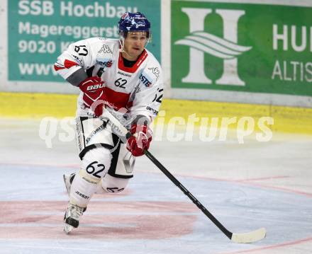 EBEL. Eishockey Bundesliga. KAC gegen 	HC TWK Innsbruck. Kevin Wehrs (Innsbruck). Klagenfurt, am 1.10.2017.
Foto: Kuess

---
pressefotos, pressefotografie, kuess, qs, qspictures, sport, bild, bilder, bilddatenbank