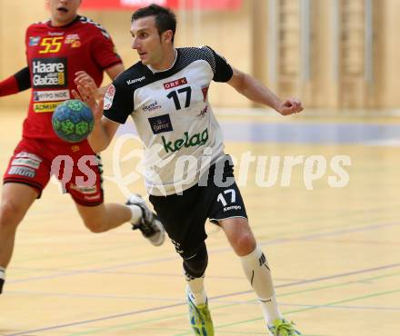 HLA. Handball Liga Austria SC Ferlach gegen UHK Krems. Izudin Mujanovic (Ferlach). Ferlach, am 3.10.2017.
Foto: Kuess
---
pressefotos, pressefotografie, kuess, qs, qspictures, sport, bild, bilder, bilddatenbank