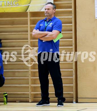 HLA. Handball Liga Austria SC Ferlach gegen UHK Krems. Trainer Ivan Vajdl (Ferlach). Ferlach, am 3.10.2017.
Foto: Kuess
---
pressefotos, pressefotografie, kuess, qs, qspictures, sport, bild, bilder, bilddatenbank