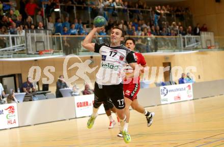 HLA. Handball Liga Austria SC Ferlach gegen UHK Krems. Izudin Mujanovic (Ferlach). Ferlach, am 3.10.2017.
Foto: Kuess
---
pressefotos, pressefotografie, kuess, qs, qspictures, sport, bild, bilder, bilddatenbank