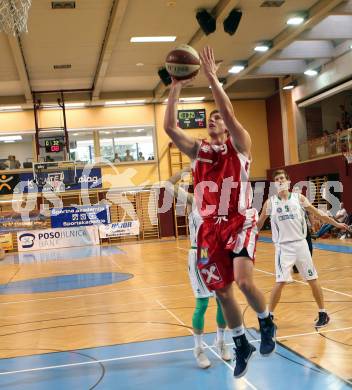 Basketball 2. Bundesliga. Grunddurchgang. 3. Runde. KOS Celovec gegen St. Poelten Dragons. Roman Jagsch (St. Poelten). Klagenfurt, am 7.10.2017.
Foto: Kuess
---
pressefotos, pressefotografie, kuess, qs, qspictures, sport, bild, bilder, bilddatenbank