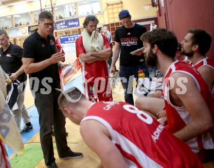 Basketball 2. Bundesliga. Grunddurchgang. 3. Runde. KOS Celovec gegen St. Poelten Dragons. Trainer Andreas Worenz (St. Poelten). Klagenfurt, am 7.10.2017.
Foto: Kuess
---
pressefotos, pressefotografie, kuess, qs, qspictures, sport, bild, bilder, bilddatenbank