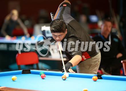 Billard. Atlantic Challenge Cup 2017. Mario He. Klagenfurt, 7.10.2017.
Foto: Kuess
---
pressefotos, pressefotografie, kuess, qs, qspictures, sport, bild, bilder, bilddatenbank