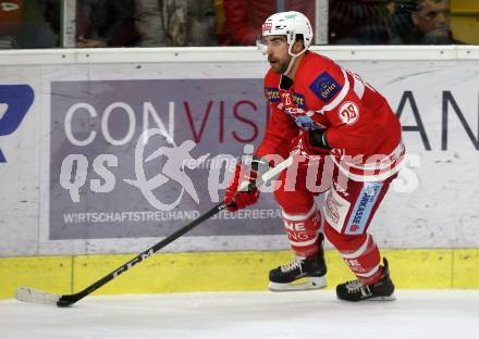 EBEL. Eishockey Bundesliga. KAC gegen 	Fehervar AV 19. Martin Schumnig (KAC). Klagenfurt, am 8.10.2017.
Foto: Kuess

---
pressefotos, pressefotografie, kuess, qs, qspictures, sport, bild, bilder, bilddatenbank