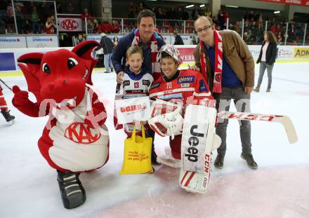 EBEL. Eishockey Bundesliga. KAC gegen 	Fehervar AV 19. Spieler des Abends Tomas Duba (KAC). Klagenfurt, am 8.10.2017.
Foto: Kuess

---
pressefotos, pressefotografie, kuess, qs, qspictures, sport, bild, bilder, bilddatenbank