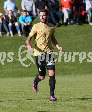 Fussball. Kaerntner Liga. Koettmannsdorf gegen ATUS Ferlach. Christopher Sallinger (Koettmannsdorf). Koettmannsdorf, 8.10.2017.
Foto: Kuess
---
pressefotos, pressefotografie, kuess, qs, qspictures, sport, bild, bilder, bilddatenbank