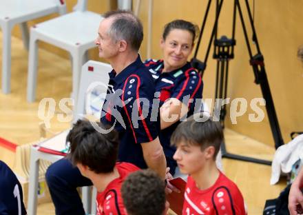 AVL. Volleyball. Volley League Men. SK Posojilnica Aich Dob gegen VBK Woerthersee Loewen Klagenfurt. Trainer Johann Huber (Klagenfurt). Bleiburg, am 11.10.2017.
Foto: Kuess
---
pressefotos, pressefotografie, kuess, qs, qspictures, sport, bild, bilder, bilddatenbank