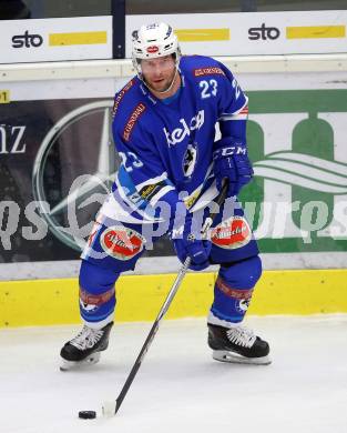 EBEL. Eishockey Bundesliga. EC VSV gegen HC Orli Znojmo. Markus Schlacher (VSV). Villach, am 12.10.2017.
Foto: Kuess 


---
pressefotos, pressefotografie, kuess, qs, qspictures, sport, bild, bilder, bilddatenbank