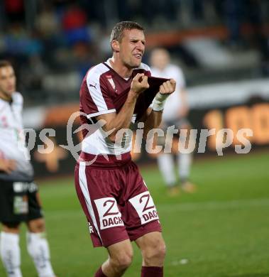 Fussball Tipico Bundesliga. RZ Pellets WAC gegen SV Mattersburg. Alois Hoeller (Mattersburg). Wolfsberg, am 14.10.2017.
Foto: Kuess

---
pressefotos, pressefotografie, kuess, qs, qspictures, sport, bild, bilder, bilddatenbank
