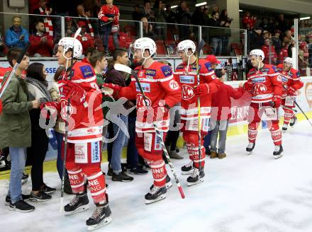 EBEL. Eishockey Bundesliga. KAC gegen 	Dornbirn Bulldogs. (KAC). Klagenfurt, am 20.10.2017.
Foto: Kuess

---
pressefotos, pressefotografie, kuess, qs, qspictures, sport, bild, bilder, bilddatenbank