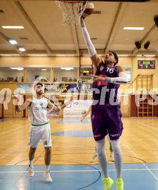 Basketball 2. Bundesliga. Grunddurchgang. 5. Runde. KOS Celovec gegen D.C. Timberwolves. Marin Sliskovic (KOS Celovec), Marko Kolaric (Timberwolves). Klagenfurt, am 21.10.2017.
Foto: Kuess
---
pressefotos, pressefotografie, kuess, qs, qspictures, sport, bild, bilder, bilddatenbank