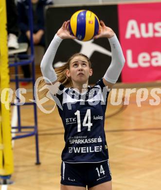 Volleyball Bundesliga. Frauen. SG Kelag Klagenfurt gegen VC Tirol. Daniela Katz (Klagenfurt). Klagenfurt, am 21.10.2017.
Foto: Kuess
---
pressefotos, pressefotografie, kuess, qs, qspictures, sport, bild, bilder, bilddatenbank