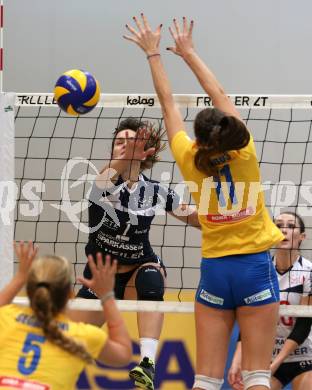 Volleyball Bundesliga. Frauen. SG Kelag Klagenfurt gegen VC Tirol. Tatjana Rajic (Klagenfurt). Klagenfurt, am 21.10.2017.
Foto: Kuess
---
pressefotos, pressefotografie, kuess, qs, qspictures, sport, bild, bilder, bilddatenbank