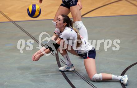 Volleyball Bundesliga. Frauen. SG Kelag Klagenfurt gegen VC Tirol. Jessie Niles (Klagenfurt). Klagenfurt, am 21.10.2017.
Foto: Kuess
---
pressefotos, pressefotografie, kuess, qs, qspictures, sport, bild, bilder, bilddatenbank