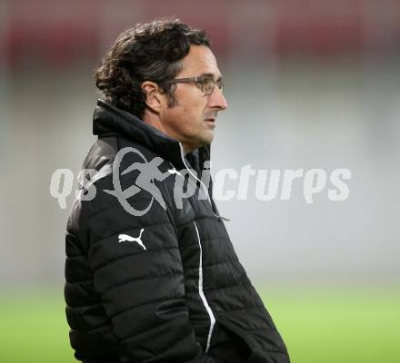 Fussball Regionalliga. SK Austria Klagenfurt gegen FC Jerich International Gleisdorf. Trainer Andreas Moriggl (Gleisdorf). Klagenfurt, am 20.10.2017.
Foto: Kuess
---
pressefotos, pressefotografie, kuess, qs, qspictures, sport, bild, bilder, bilddatenbank