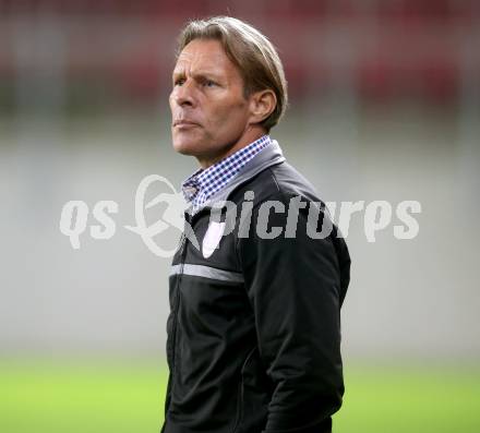 Fussball Regionalliga. SK Austria Klagenfurt gegen FC Jerich International Gleisdorf. Trainer Franz Polanz (Klagenfurt). Klagenfurt, am 20.10.2017.
Foto: Kuess
---
pressefotos, pressefotografie, kuess, qs, qspictures, sport, bild, bilder, bilddatenbank