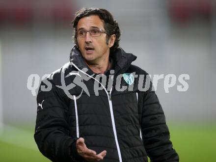 Fussball Regionalliga. SK Austria Klagenfurt gegen FC Jerich International Gleisdorf. Trainer Andreas Moriggl (Gleisdorf). Klagenfurt, am 20.10.2017.
Foto: Kuess
---
pressefotos, pressefotografie, kuess, qs, qspictures, sport, bild, bilder, bilddatenbank