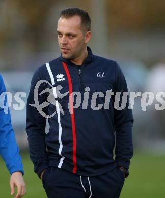 Fussball Kaerntner Liga. SAK gegen ATSV Wolfsberg. Trainer Goran Jolic (SAK). Klagenfurt, am 20.10.2017.
Foto: Kuess
---
pressefotos, pressefotografie, kuess, qs, qspictures, sport, bild, bilder, bilddatenbank