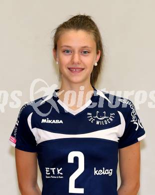 Volleyball. SG Kelag Wildcats Klagenfurt. Mannschaftsfototermin.  Weeda Krassnig. Klagenfurt, 20.10.2017.
Foto: Kuess
---
pressefotos, pressefotografie, kuess, qs, qspictures, sport, bild, bilder, bilddatenbank