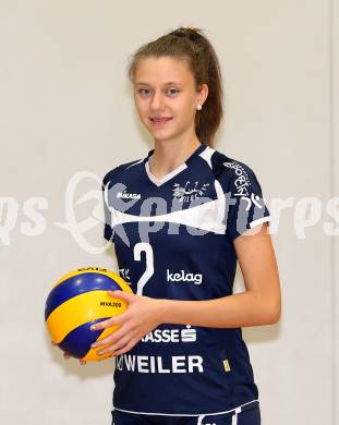 Volleyball. SG Kelag Wildcats Klagenfurt. Mannschaftsfototermin.  Weeda Krassnig. Klagenfurt, 20.10.2017.
Foto: Kuess
---
pressefotos, pressefotografie, kuess, qs, qspictures, sport, bild, bilder, bilddatenbank