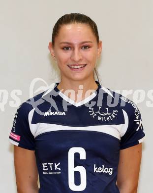 Volleyball. SG Kelag Wildcats Klagenfurt. Mannschaftsfototermin.  Goldberger Carina. Klagenfurt, 20.10.2017.
Foto: Kuess
---
pressefotos, pressefotografie, kuess, qs, qspictures, sport, bild, bilder, bilddatenbank