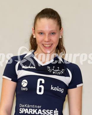 Volleyball. SG Kelag Wildcats Klagenfurt. Mannschaftsfototermin.  Reiter Jana. Klagenfurt, 20.10.2017.
Foto: Kuess
---
pressefotos, pressefotografie, kuess, qs, qspictures, sport, bild, bilder, bilddatenbank