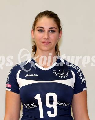 Volleyball. SG Kelag Wildcats Klagenfurt. Mannschaftsfototermin.  Annalena Graf. Klagenfurt, 20.10.2017.
Foto: Kuess
---
pressefotos, pressefotografie, kuess, qs, qspictures, sport, bild, bilder, bilddatenbank