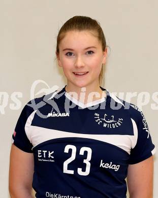 Volleyball. SG Kelag Wildcats Klagenfurt. Mannschaftsfototermin.   Isabella Urschitz. Klagenfurt, 20.10.2017.
Foto: Kuess
---
pressefotos, pressefotografie, kuess, qs, qspictures, sport, bild, bilder, bilddatenbank