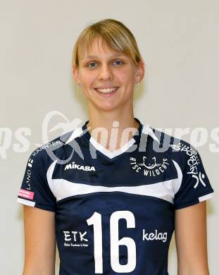 Volleyball. SG Kelag Wildcats Klagenfurt. Mannschaftsfototermin.  Luegger Camilla. Klagenfurt, 20.10.2017.
Foto: Kuess
---
pressefotos, pressefotografie, kuess, qs, qspictures, sport, bild, bilder, bilddatenbank