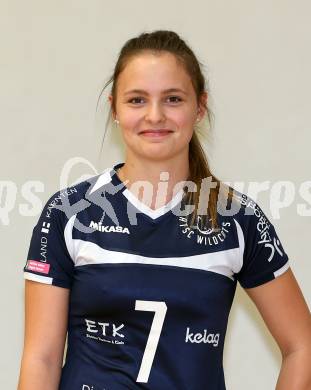 Volleyball. SG Kelag Wildcats Klagenfurt. Mannschaftsfototermin.  Bier Anna . Klagenfurt, 20.10.2017.
Foto: Kuess
---
pressefotos, pressefotografie, kuess, qs, qspictures, sport, bild, bilder, bilddatenbank