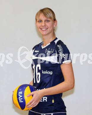 Volleyball. SG Kelag Wildcats Klagenfurt. Mannschaftsfototermin.  Luegger Camilla. Klagenfurt, 20.10.2017.
Foto: Kuess
---
pressefotos, pressefotografie, kuess, qs, qspictures, sport, bild, bilder, bilddatenbank