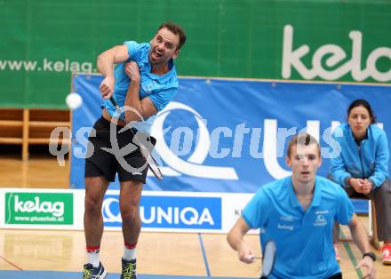 Badminton Bundesliga. SC Kelag Kaernten. Blagovest Kisyov, Filip Spoljarec. Klagenfurt, am 21.10.2017.
Foto: Kuess
---
pressefotos, pressefotografie, kuess, qs, qspictures, sport, bild, bilder, bilddatenbank