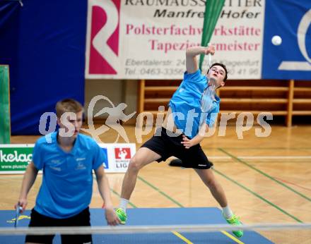 Badminton Bundesliga. SC Kelag Kaernten. Miha Ivancic, Philipp Drexler. Klagenfurt, am 21.10.2017.
Foto: Kuess
---
pressefotos, pressefotografie, kuess, qs, qspictures, sport, bild, bilder, bilddatenbank