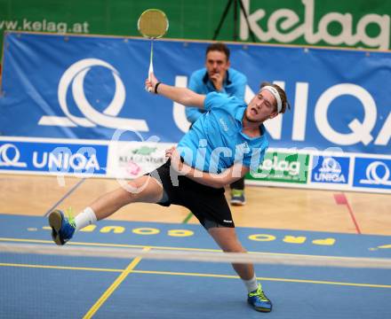 Badminton Bundesliga. SC Kelag Kaernten. Martin Cerkovnik. Klagenfurt, am 21.10.2017.
Foto: Kuess
---
pressefotos, pressefotografie, kuess, qs, qspictures, sport, bild, bilder, bilddatenbank