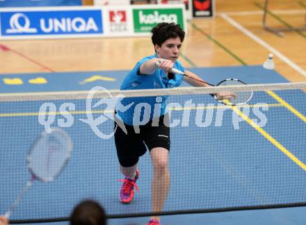 Badminton Bundesliga. SC Kelag Kaernten. Jenny Ertl . Klagenfurt, am 21.10.2017.
Foto: Kuess
---
pressefotos, pressefotografie, kuess, qs, qspictures, sport, bild, bilder, bilddatenbank