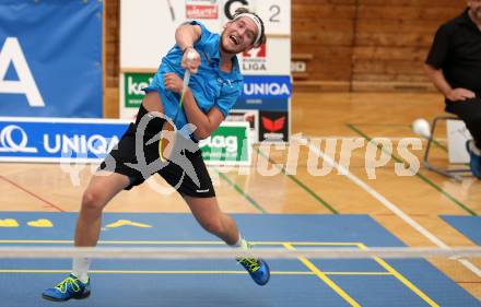 Badminton Bundesliga. SC Kelag Kaernten. Martin Cerkovnik. Klagenfurt, am 21.10.2017.
Foto: Kuess
---
pressefotos, pressefotografie, kuess, qs, qspictures, sport, bild, bilder, bilddatenbank