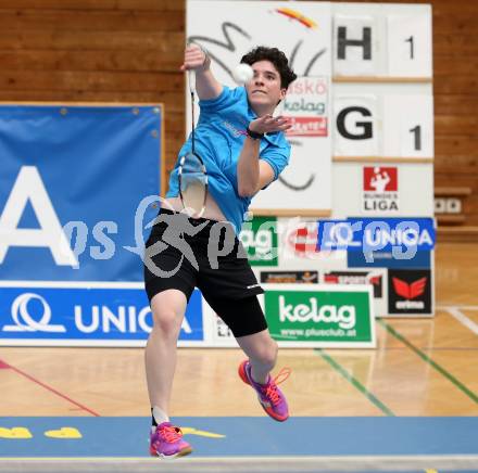 Badminton Bundesliga. SC Kelag Kaernten. Jenny Ertl . Klagenfurt, am 21.10.2017.
Foto: Kuess
---
pressefotos, pressefotografie, kuess, qs, qspictures, sport, bild, bilder, bilddatenbank